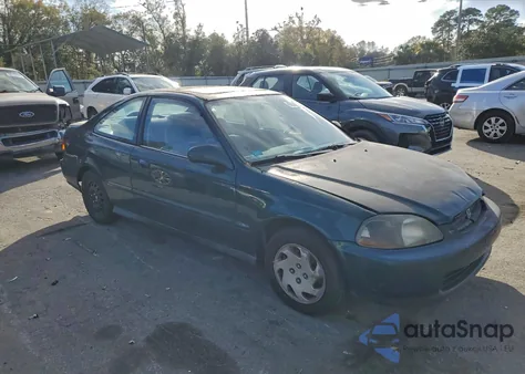 1997 Honda Civic Ex from USA, damaged, VIN 1HGEJ814XVL029080